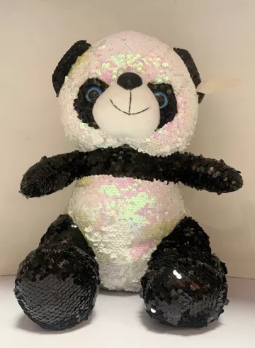 Пандочка с паетками от интернет-магазина цветов в 