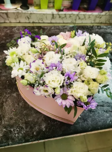 Сердечное признание от интернет-магазина цветов в 