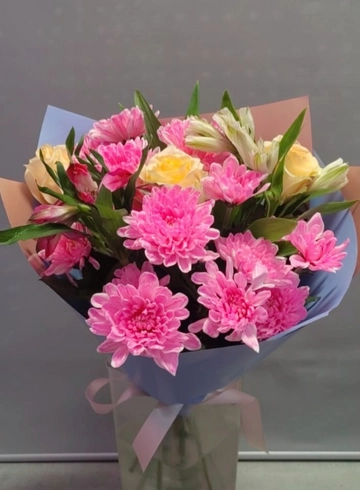 Розовый привет от интернет-магазина цветов в 